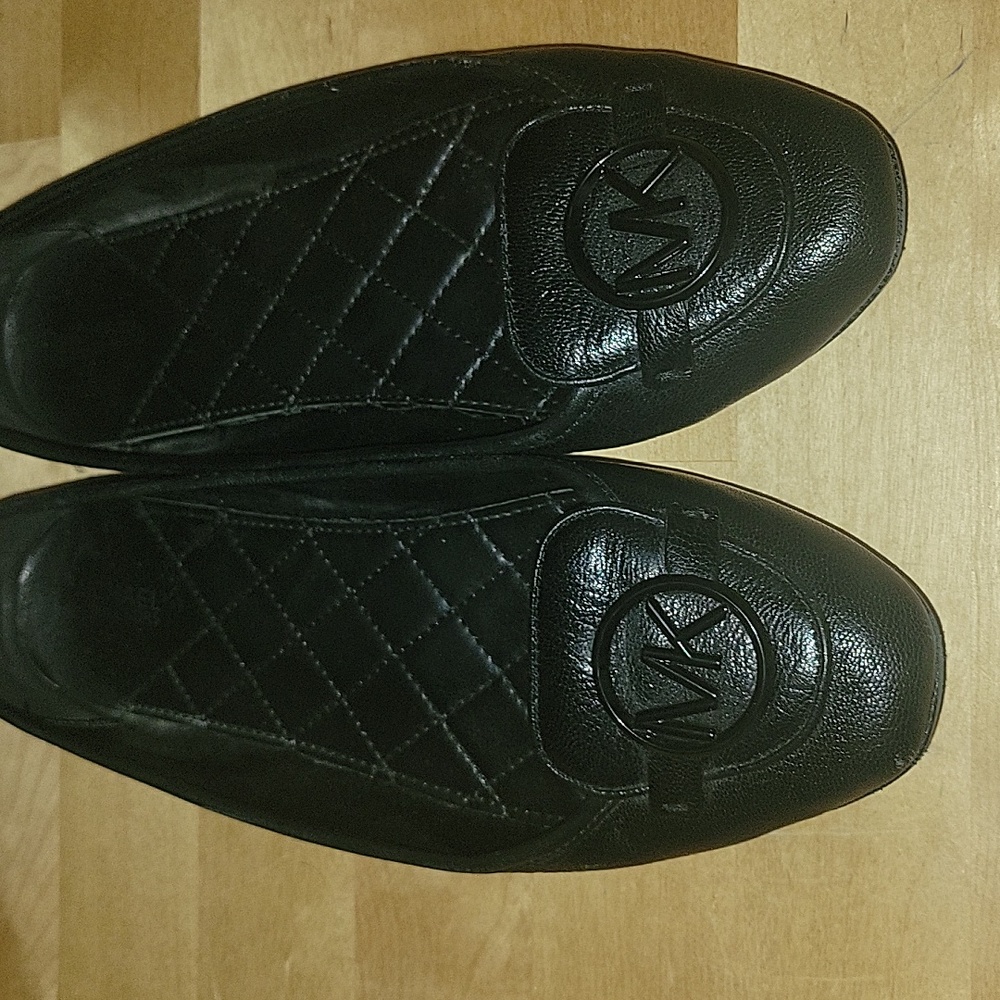 Michael Kors Black Ballet Flats